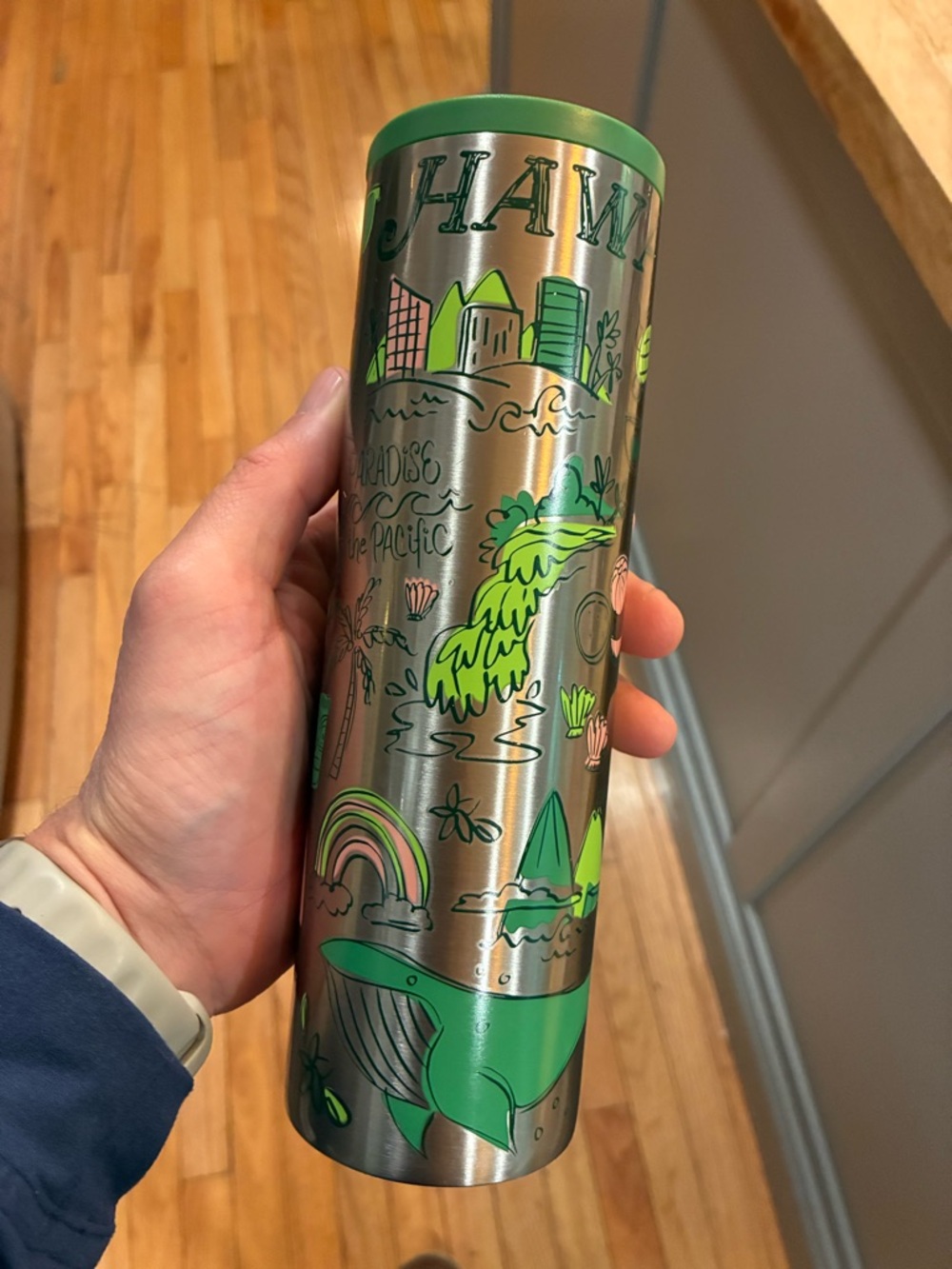 Starbucks Hawaii Been There Stainless Steel Tumbler Travel Mug Cup16 oz DZ